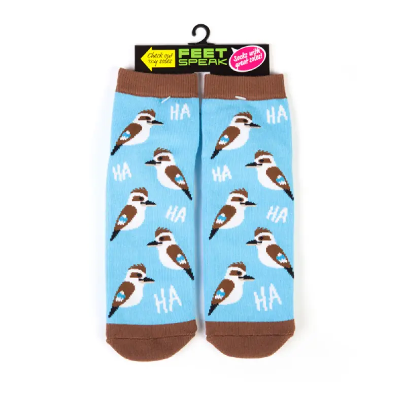 Feet Speak Kookaburra Socks_2161