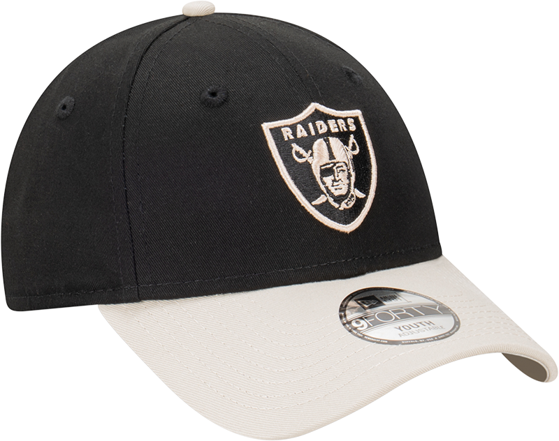 New Era Las Vegas Raiders 9Forty Youth Kids Black Stone_21635