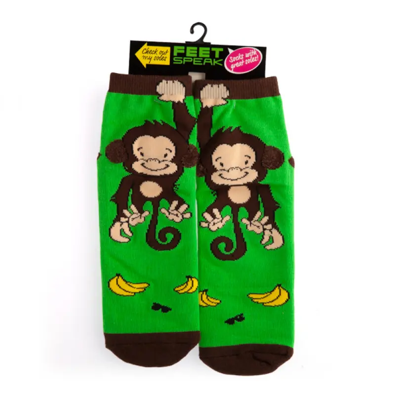 Feet Speak Monkey Socks_2165