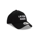 New Era Las Vegas Raiders Casual Classic Script Black OSFM_21680