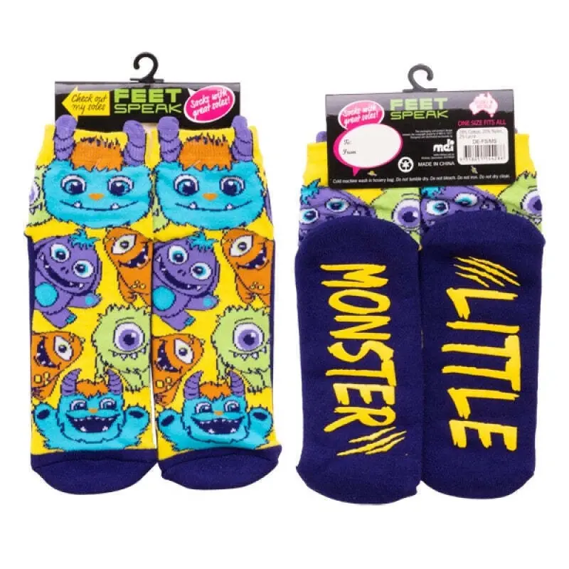 Feet Speak Monsterlings Socks_2169