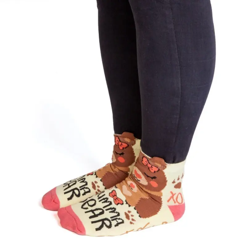 Feet Speak Mumma Bear Socks_2174