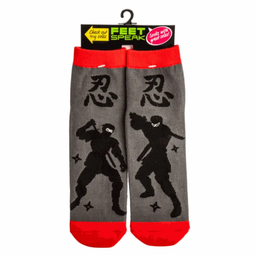 Feet Speak Ninja Socks_2175