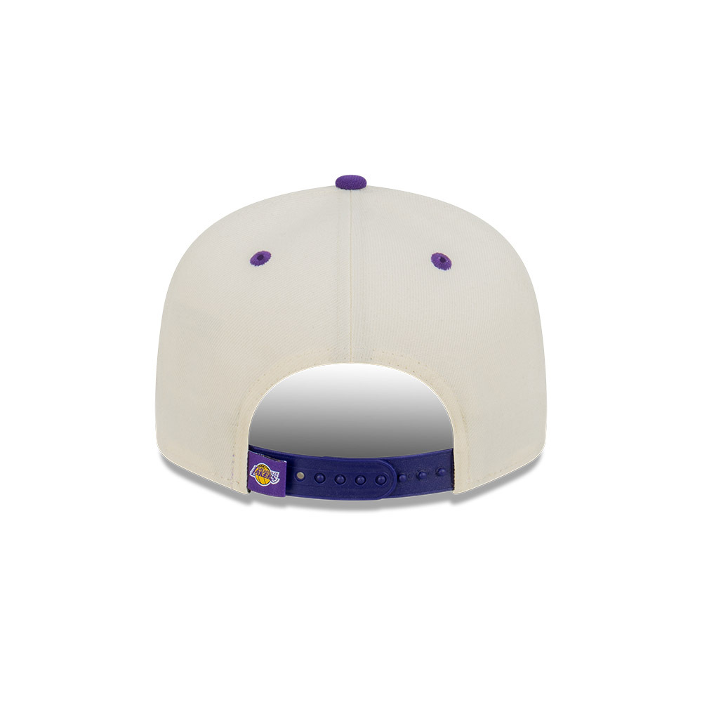 New Era Los Angeles Lakers 9Fifty Chrome White OSFM_21767
