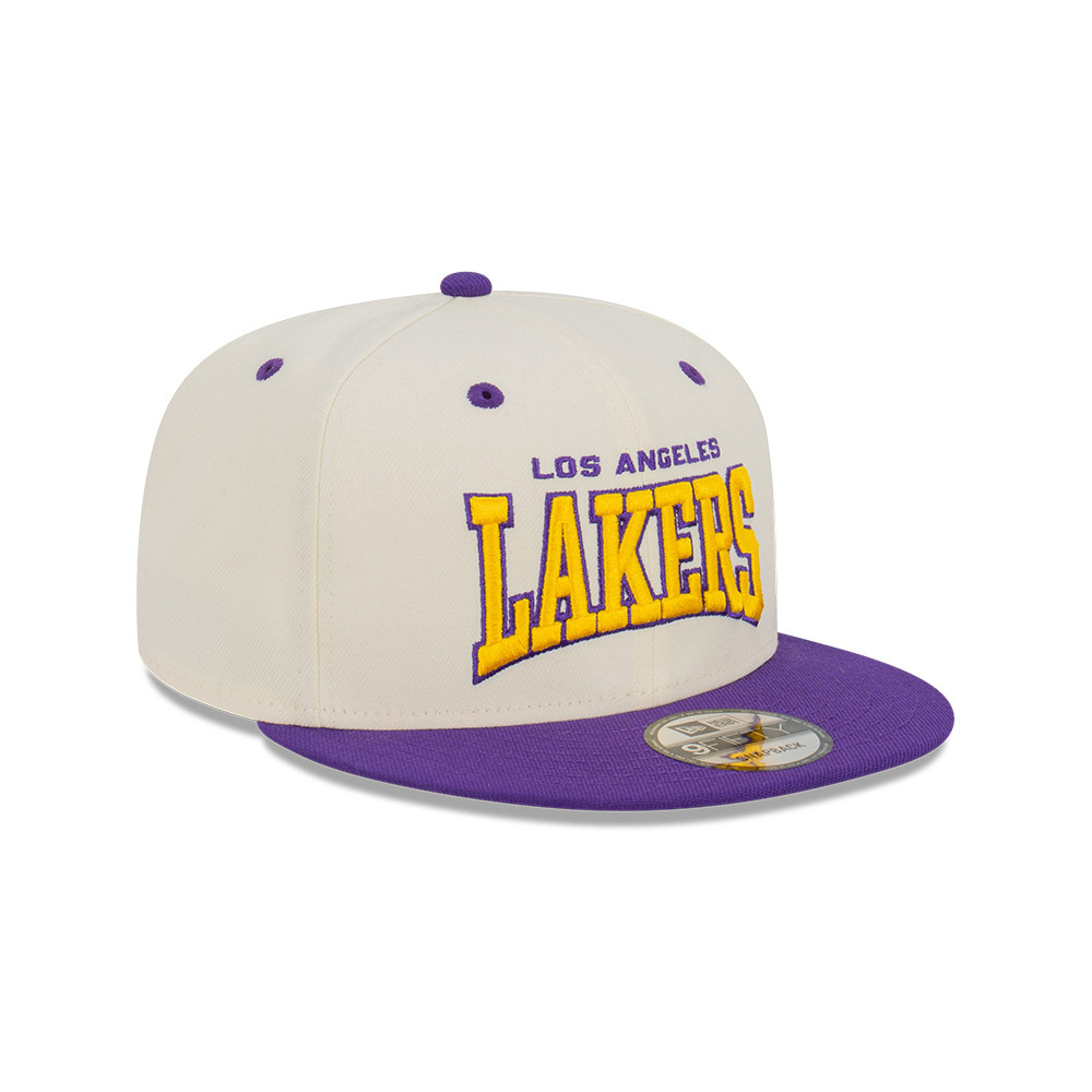 New Era Los Angeles Lakers 9Fifty Chrome White OSFM_21768