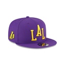 New Era Los Angeles Lakers 9Fifty City Edition 2023 Purple OSFM_21770