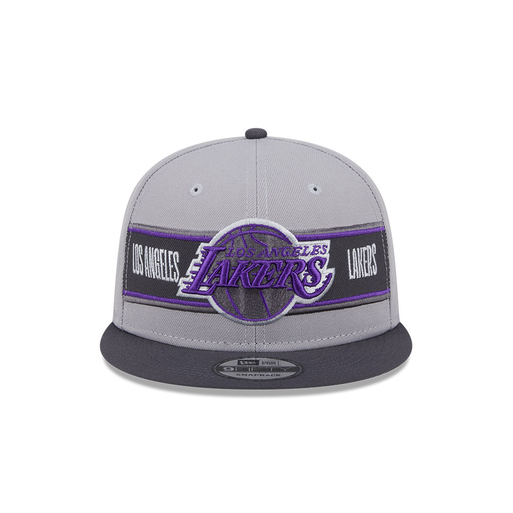 New Era - New Era Los Angeles Lakers 9Fifty Draft 2024 Graphite OSFM