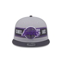 New Era Los Angeles Lakers 9Fifty Draft 2024 Graphite OSFM_21795