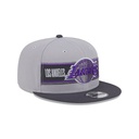 New Era - New Era Los Angeles Lakers 9Fifty Draft 2024 Graphite OSFM