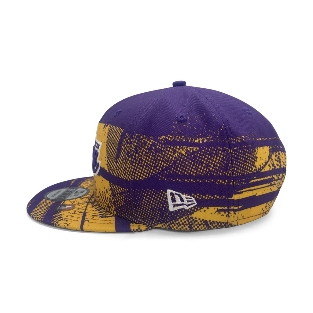 New Era - New Era Los Angeles Lakers 9Fifty Tip Off 25 Yellow/Purple OSFM
