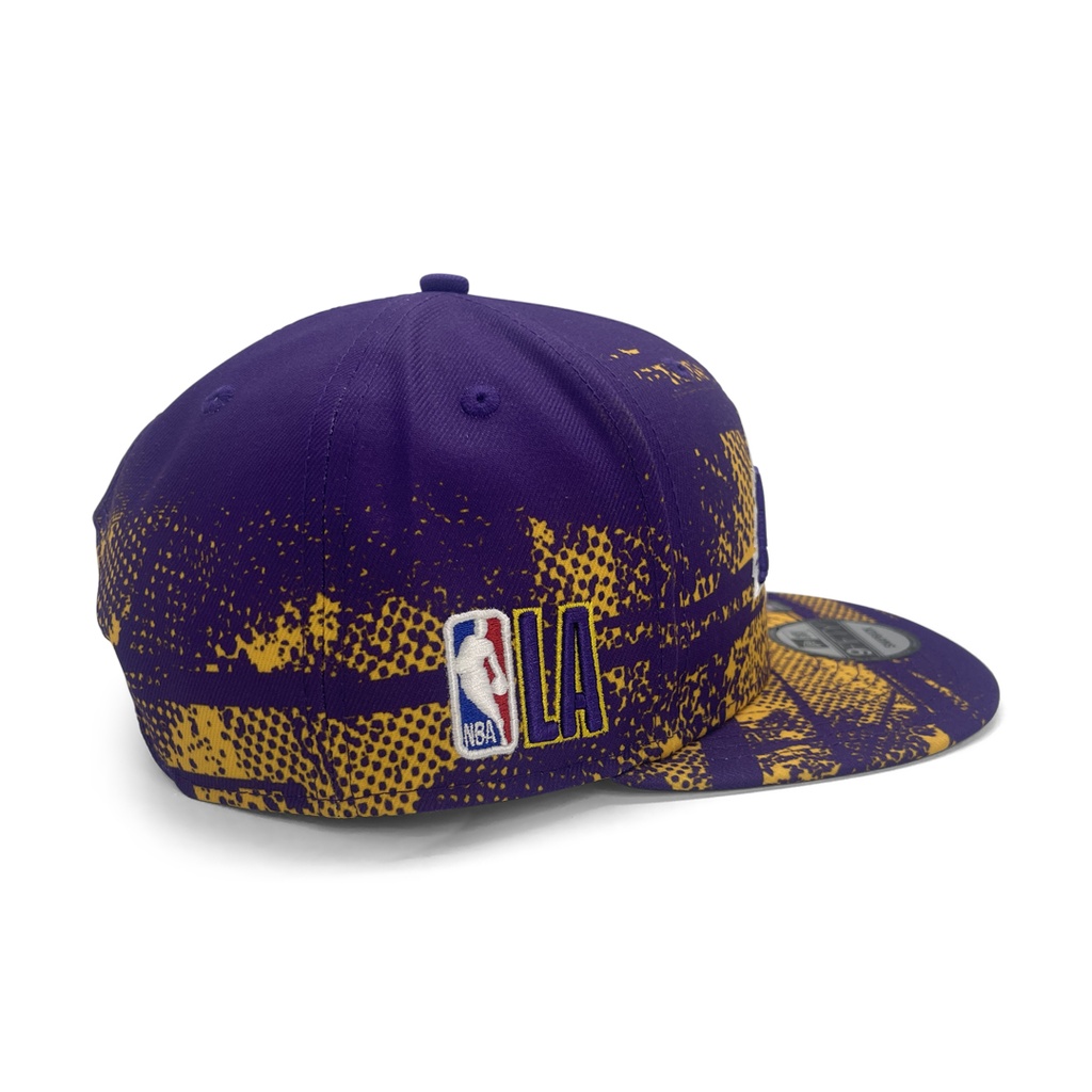 New Era - New Era Los Angeles Lakers 9Fifty Tip Off 25 Yellow/Purple OSFM