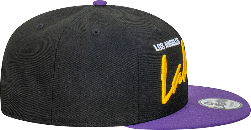 New Era Los Angeles Lakers 9Fifty Vintage Script Black/Purple OSFM_21816