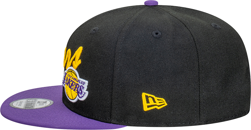 New Era Los Angeles Lakers 9Fifty Vintage Script Black/Purple OSFM_21819