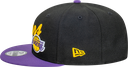 New Era - New Era Los Angeles Lakers 9Fifty Vintage Script Black/Purple OSFM