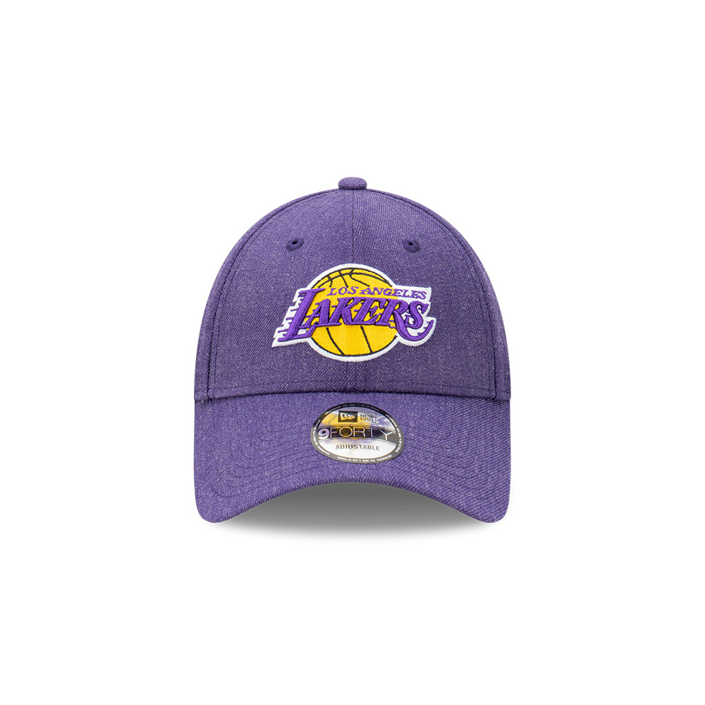 New Era - New Era Los Angeles Lakers 9Forty Heather Purple OSFM