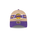 New Era Los Angeles Lakers 9Twenty Draft 2024 Camel Khaki OSFM_21881