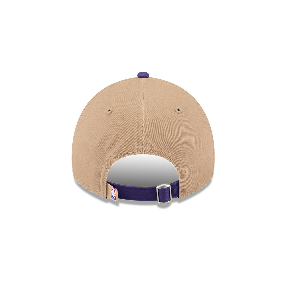 New Era Los Angeles Lakers 9Twenty Draft 2024 Camel Khaki OSFM_21884