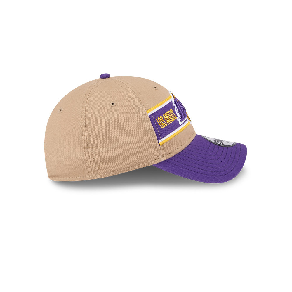 New Era - New Era Los Angeles Lakers 9Twenty Draft 2024 Camel Khaki OSFM