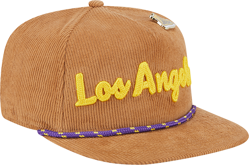 New Era Los Angeles Lakers Golfer All Star Game 25 Tan OSFM_21897