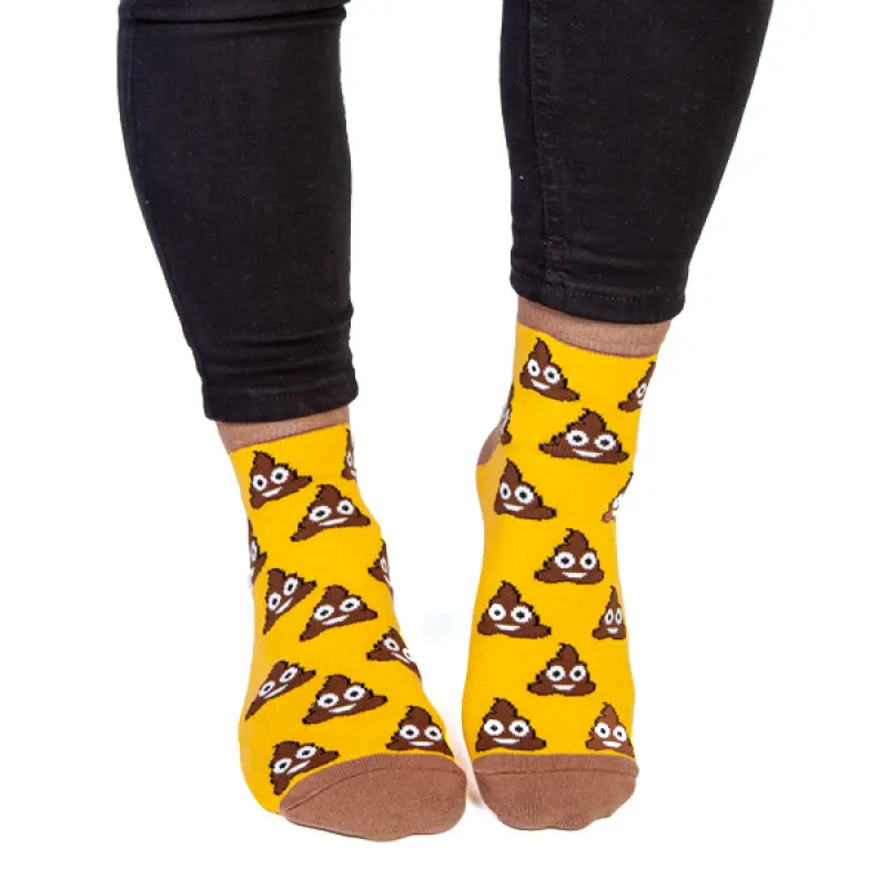 Feet Speak - Feet Speak Smiling Poo Socks