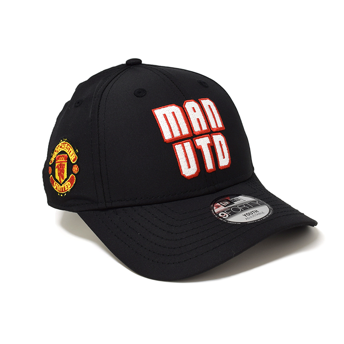 New Era - New Era Manchester Unitsed 9Forty Youth Wordmark Black