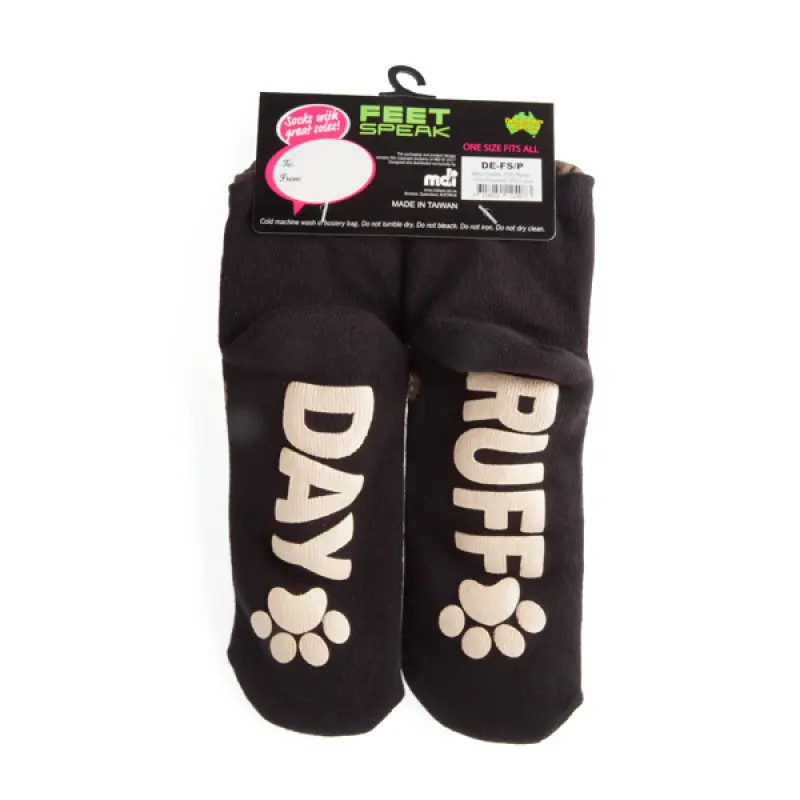Feet Speak Pug Socks_2192