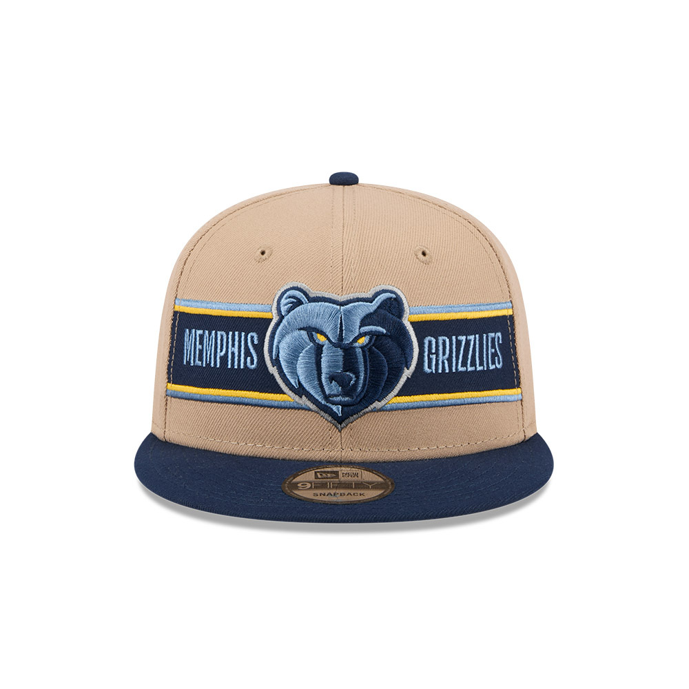 New Era - New Era Memphis Grizzlies 9Fifty Draft 2024 Camel Khaki OSFM