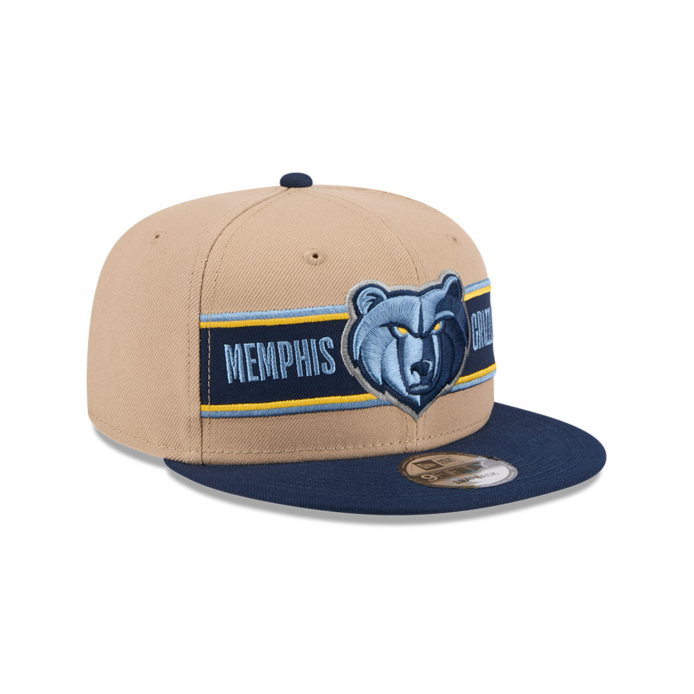 New Era - New Era Memphis Grizzlies 9Fifty Draft 2024 Camel Khaki OSFM