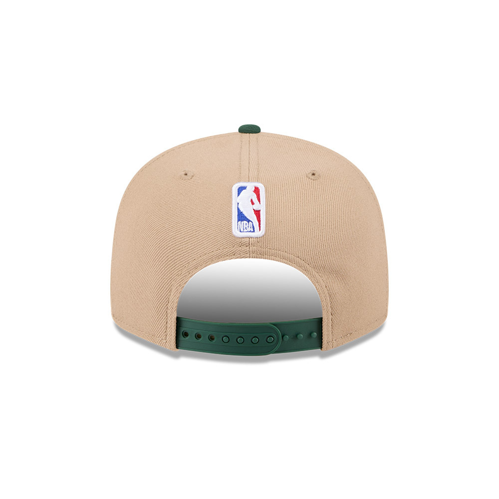 New Era - New Era Milwaukee Bucks 9Fifty Draft 2024 Camel Khaki OSFM