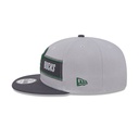 New Era Milwaukee Bucks 9Fifty Draft 2024 Graphite OSFM_22034