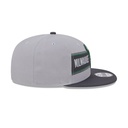 New Era Milwaukee Bucks 9Fifty Draft 2024 Graphite OSFM_22036