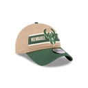 New Era - New Era Milwaukee Bucks 9Twenty Draft 2024 Camel Khaki OSFM