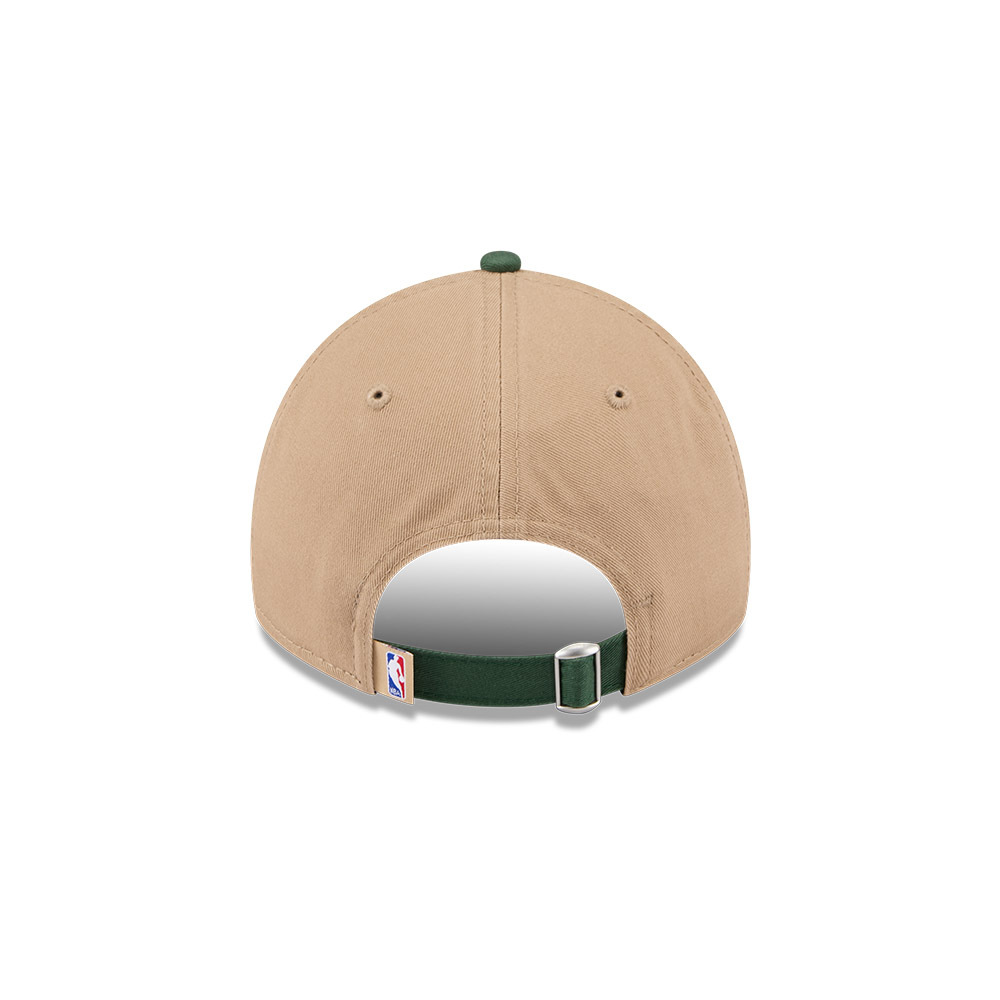 New Era - New Era Milwaukee Bucks 9Twenty Draft 2024 Camel Khaki OSFM