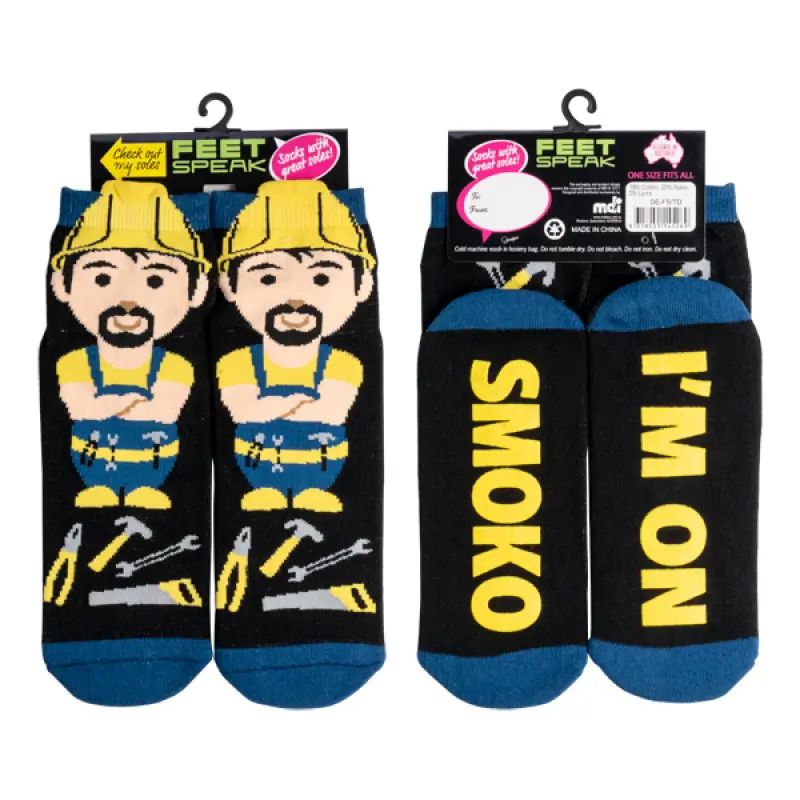 Feet Speak - Feet Speak Tradie Socks