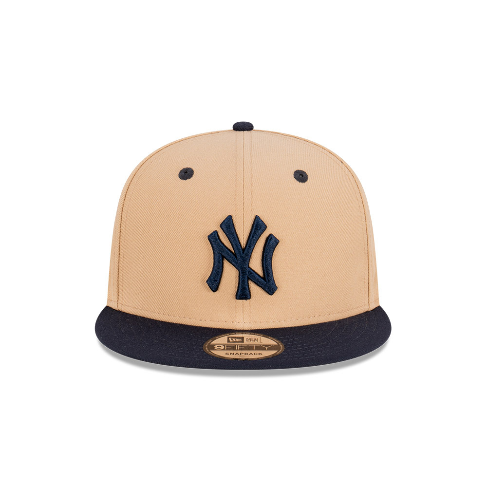 New Era New York Yankees 9Fifty 2-Tone Camel Navy OSFM_22103
