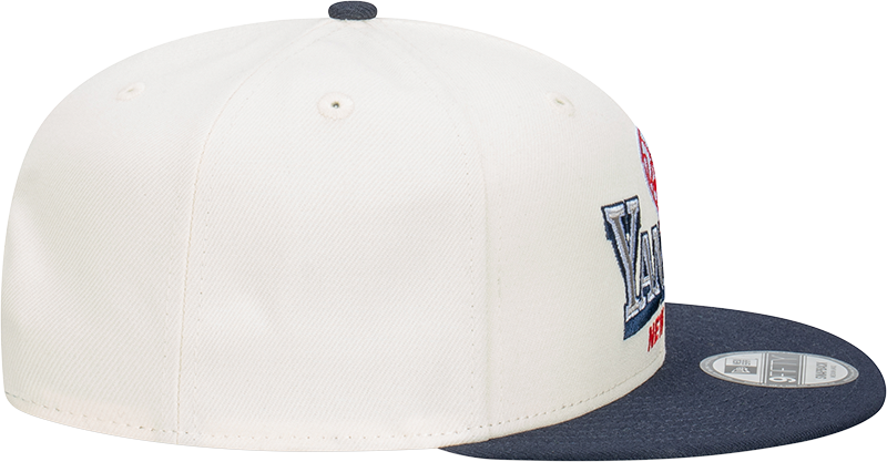 New Era New York Yankees 9Fifty Stack Script Chrome White OSFM_22124