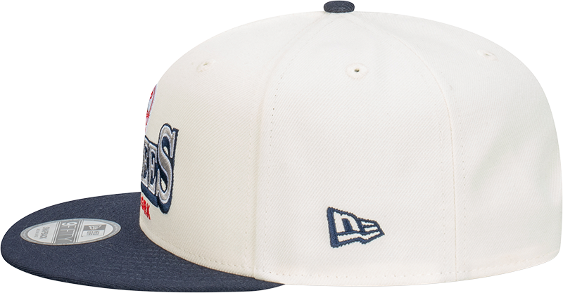 New Era New York Yankees 9Fifty Stack Script Chrome White OSFM_22125