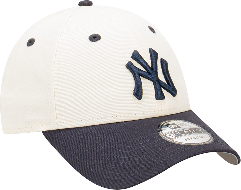 New Era - New Era New York Yankees 9Forty 2-Tone Visor Script Chrome White OSFM