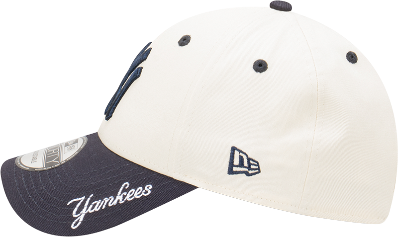 New Era - New Era New York Yankees 9Forty 2-Tone Visor Script Chrome White OSFM
