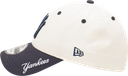 New Era New York Yankees 9Forty 2-Tone Visor Script Chrome White OSFM_22132
