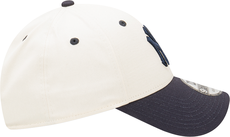 New Era New York Yankees 9Forty 2-Tone Visor Script Chrome White OSFM_22133