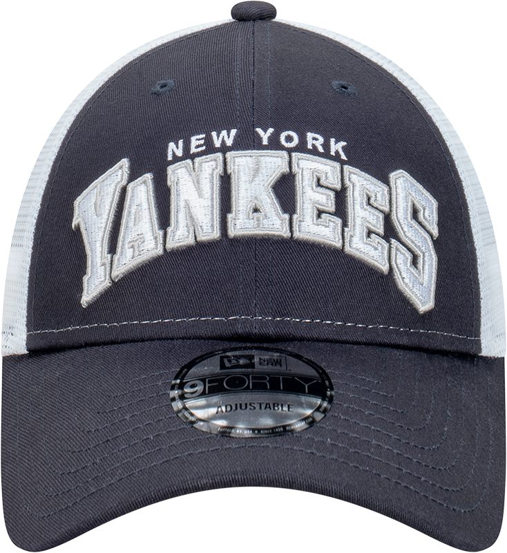 New Era New York Yankees 9Forty Arch Trucker Black/White OSFM_22137