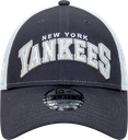 New Era New York Yankees 9Forty Arch Trucker Black/White OSFM_22137