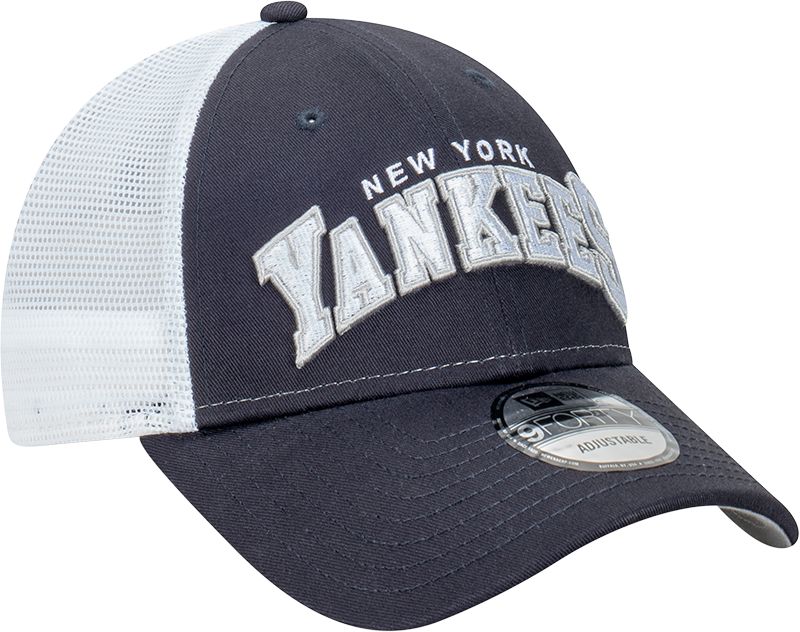 New Era - New Era New York Yankees 9Forty Arch Trucker Black/White OSFM
