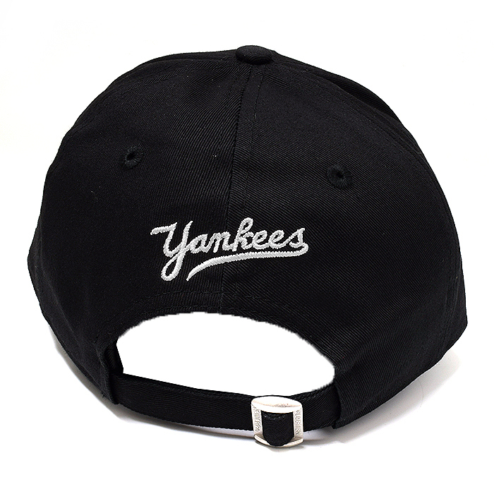 New Era New York Yankees 9Forty Black Basic Black/White OSFA_22147
