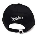 New Era New York Yankees 9Forty Black Basic Black/White OSFA_22147