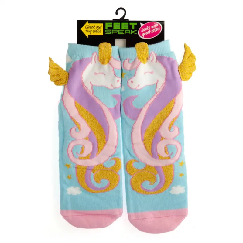 Feet Speak - Feet Speak Unicorn Princess Socks