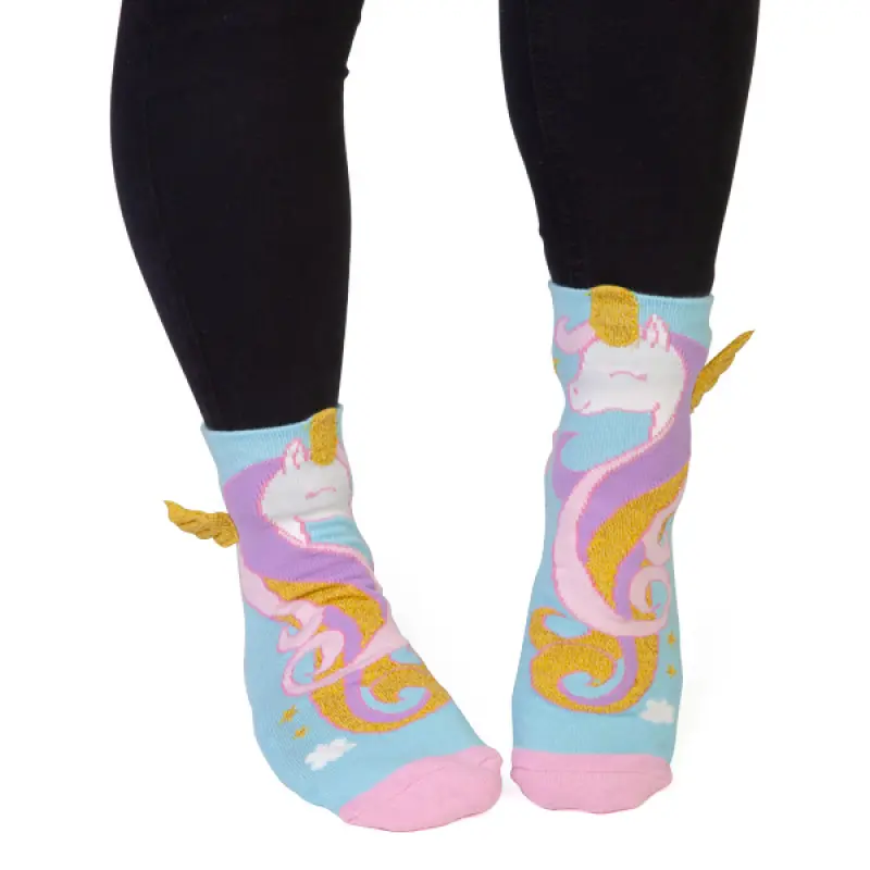 Feet Speak Unicorn Princess Socks_2217