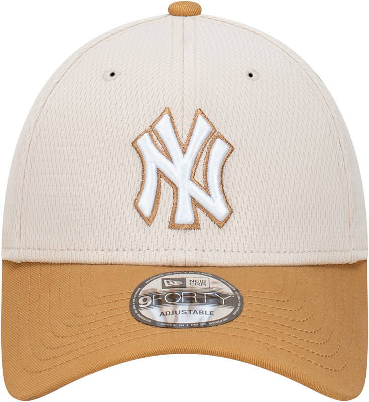 New Era New York Yankees 9Forty Dashmark 2-Tone Wheat OSFM_22170