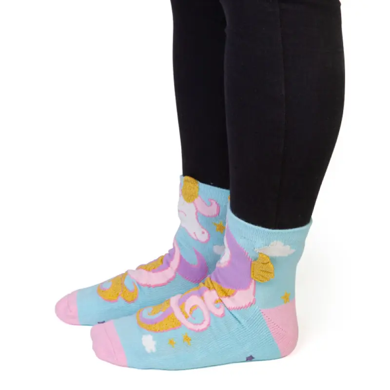 Feet Speak Unicorn Princess Socks_2218